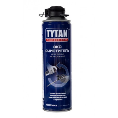 Очиститель монтажной пены TYTAN Professional ECO, 500 мл