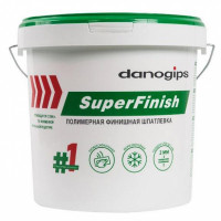 Шпатлевка готовая финишная DANOGIPS SuperFinish, 28 кг
