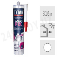 Клей монтажный Tytan Classic Fix прозрачный, 310 мл