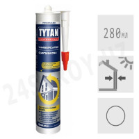 Герметик  силиконовый Tytan Professional универсальный бесцветный, 280 мл