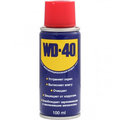 Смазочно-очистительный универсальный спрей WD-40 100мл, 200мл, 300мл